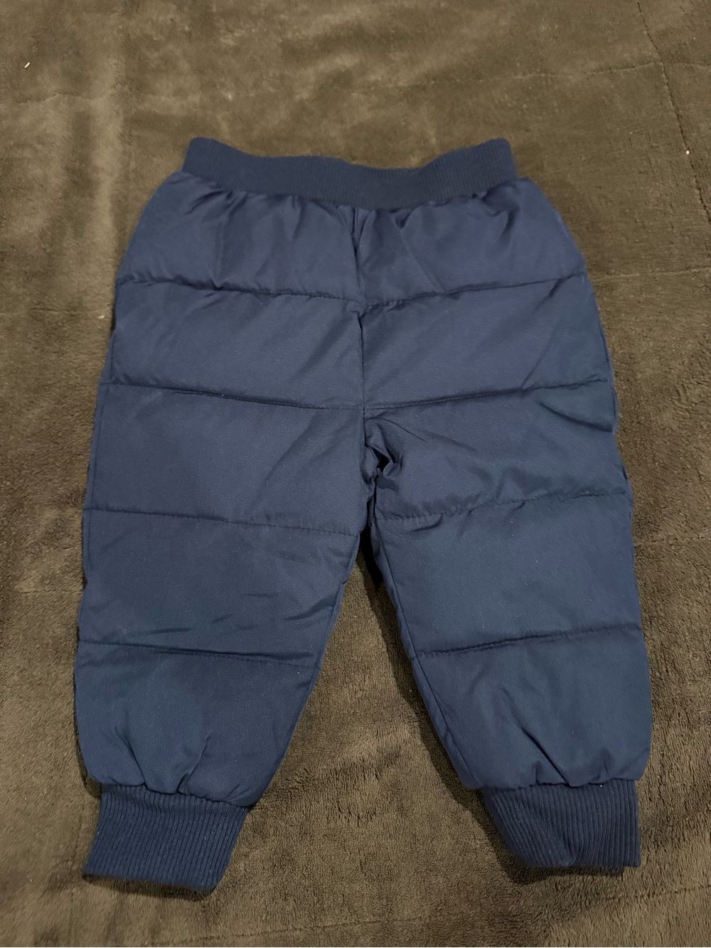 Old Navy Navy Quilted Puffer Joggers for Kids